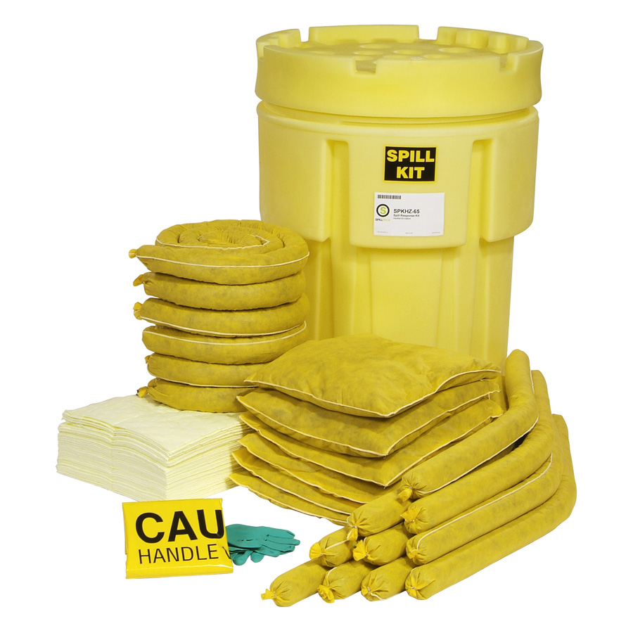HazMat 65-Gallon Spill Kit