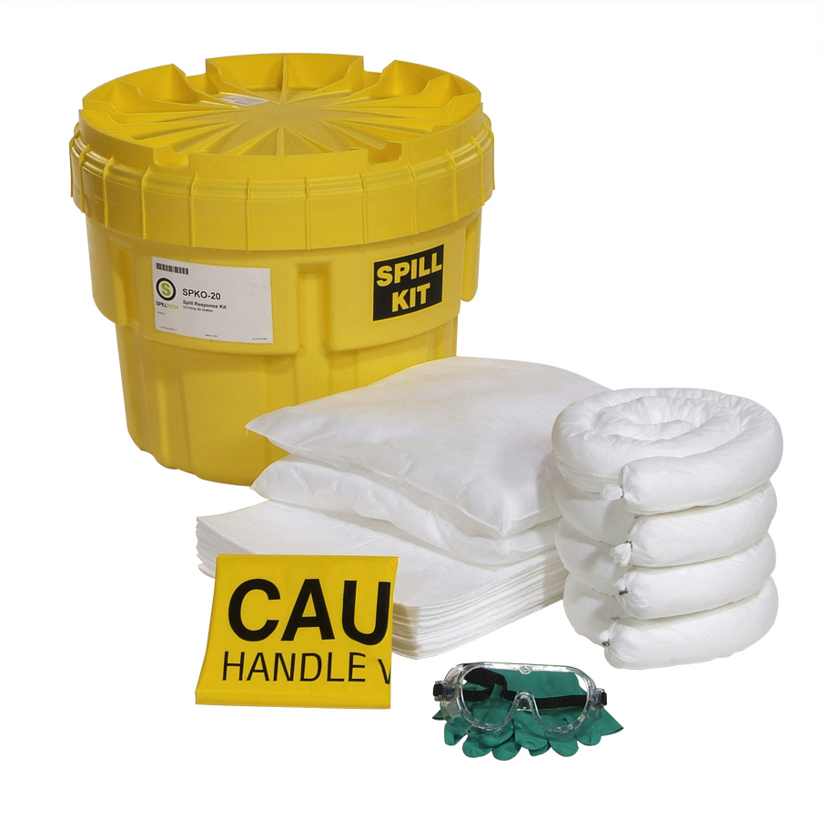 Oil-Only 20-Gallon Spill Kit