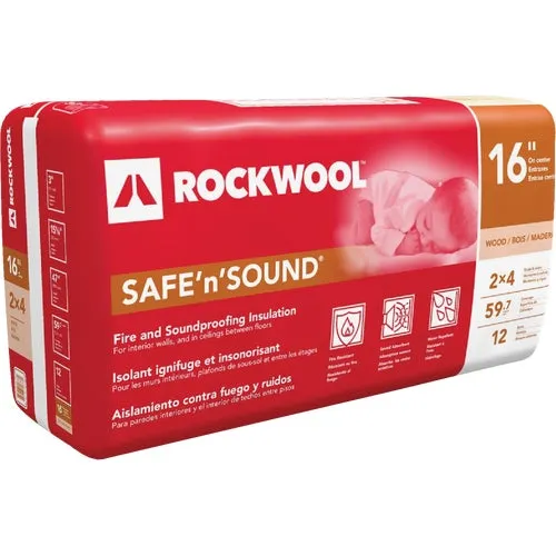 RXSS31525 Rockwool SafenSound Stone Wool Insulation