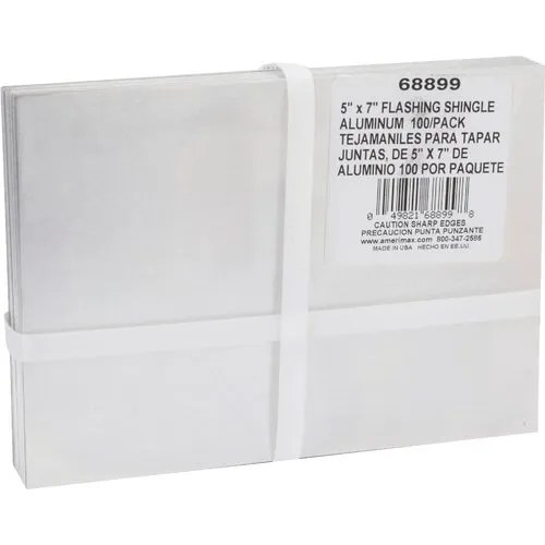 68899 Amerimax Aluminum Step Flashing Shingle