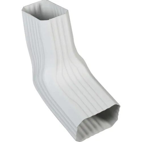 3ABRTADP Spectra Metals White Vinyl A To B Transition Elbow