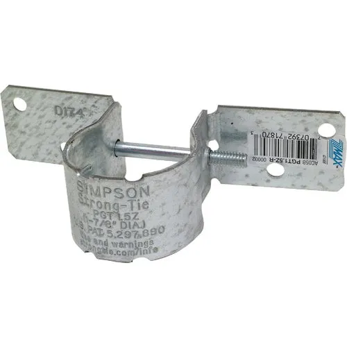PGT1.5Z-R Simpson Strong-Tie Pipe Rail Tie