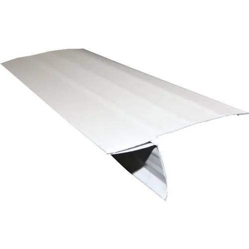 32416-WH20 Klauer Galvanized Style D White Roof & Drip Edge Flashing