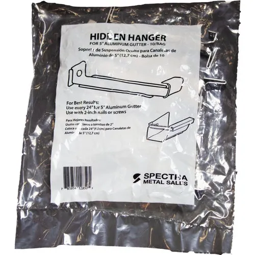 5HNSRTB Spectra Metals Aluminum Hidden Gutter Hanger