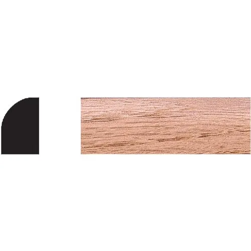 9550 House of Fara Solid Red Oak Base Shoe