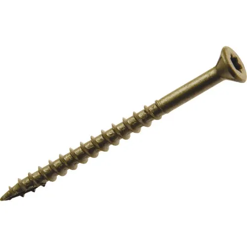 LP212STGDBK Grip-Rite PrimeGuard Plus Gold Exterior Deck Screw
