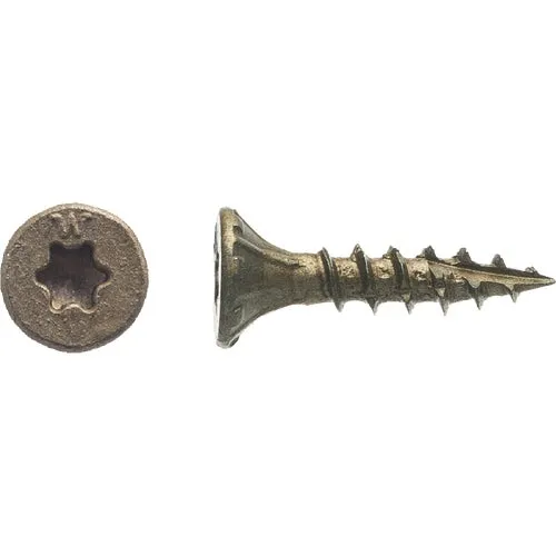 1BTX103 Big Timber Bronze Flat Head Wood Screw