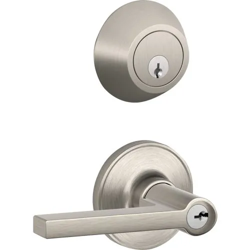 JC60VSOL619 Dexter Solstice Single Cylinder Deadbolt & Door Lever Combo
