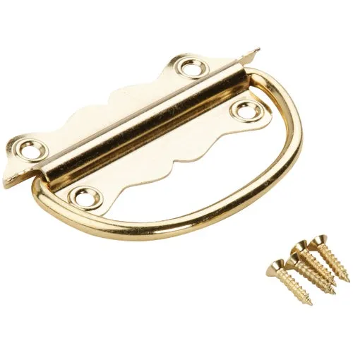 N213421 National Brass-Plated Chest Handle