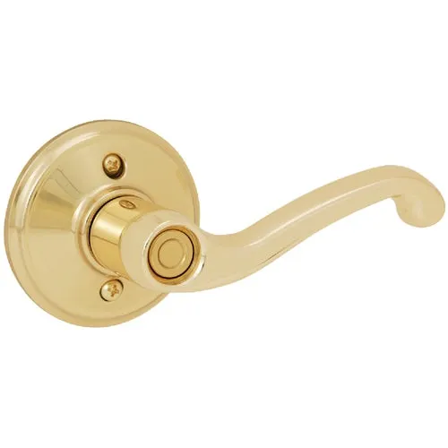 F40VFLA605 Schlage Flair Privacy Lever Lockset