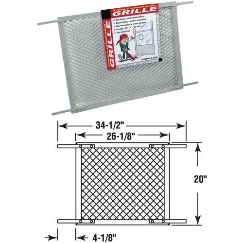 PL 15515 Prime-Line Make-2-Fit Plastic Door Grille door, grille, PL 15515
