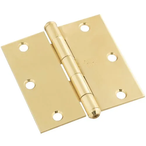 N195685 National Square Residential Solid Brass Door Hinge