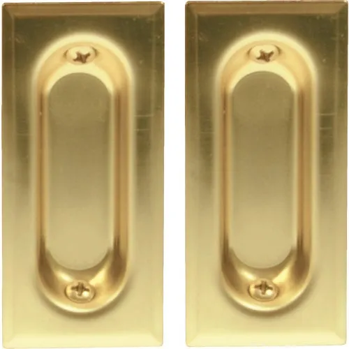 40-15PK2 Johnson Hardware Rectangular Flush Pocket Door Pull