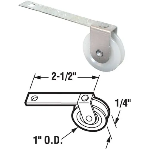 B 521 Prime-Line Flat Screen Door Tension Spring with Roller B 521, roller, spring, tension