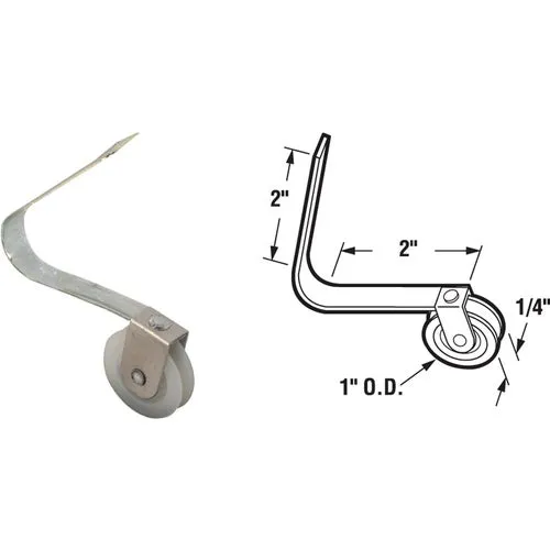 B 570 Prime-Line V-Shaped Screen Door Tension Spring with Roller B 570, roller, spring, tension