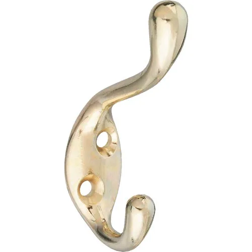 N266049 National 2-1/2 In. Heavy-Duty Coat And Hat Hook