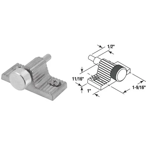 U 9848 Defender Security Patio Door Twist-In Lock