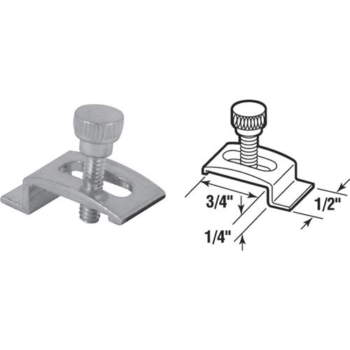 T 8724 Prime-Line 1/2 In. W. x 1/4 In. H. x 3/4 In. L. Storm Window Panel Clips