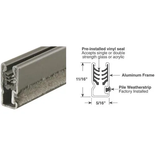 PL14179 Prime-Line Universal C Sash Window Frame c, frame, PL14179, sash, window