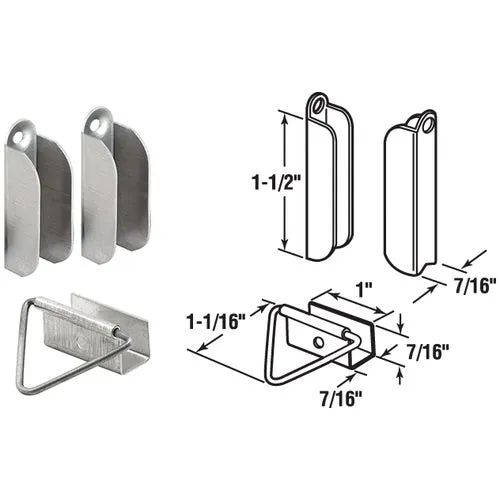 PL7760 Prime-Line 7/16 In. Hanger & Latch
