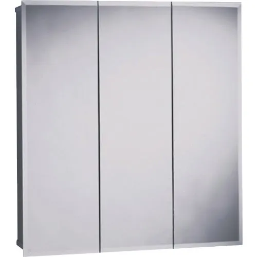 M24 Zenith Frameless Tri-View Medicine Cabinet