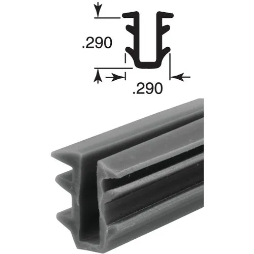 P7741 Prime Line 19/64 In. Glass Glazing Channel Image