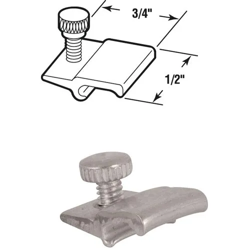 PL7955 Prime-Line 1/2 In. W. x 3/4 In. L. Storm Door Panel Clip Image