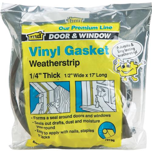 78196 M-D Vinyl Gasket Door Jamb Weatherstrip