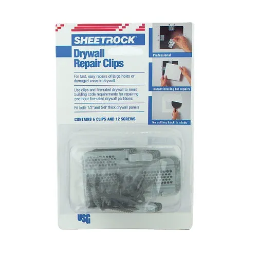 380161 Sheetrock Drywall Repair Clips