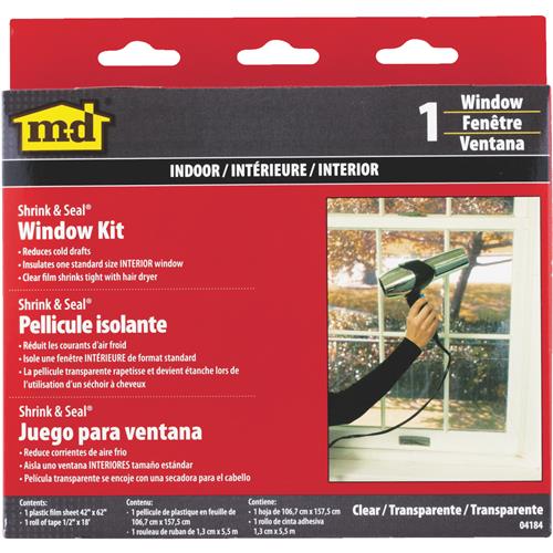 4184 M-D Shrink & Seal Window Insulation Kit