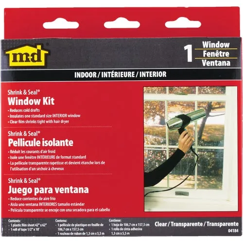 4184 M-D Shrink & Seal Window Insulation Kit