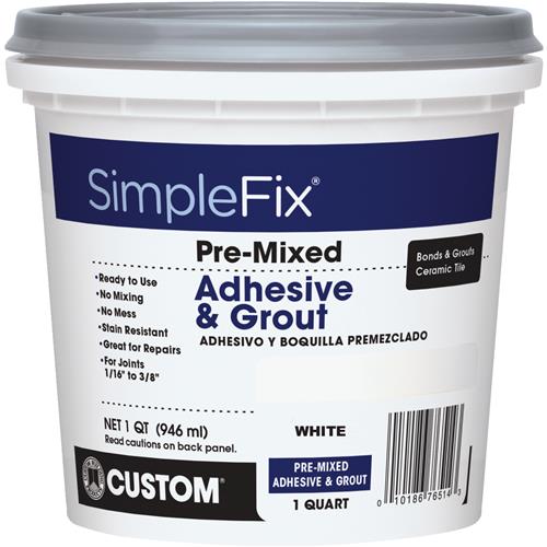 TAGAQT Custom Building Products Simplefix Adhesive & Grout