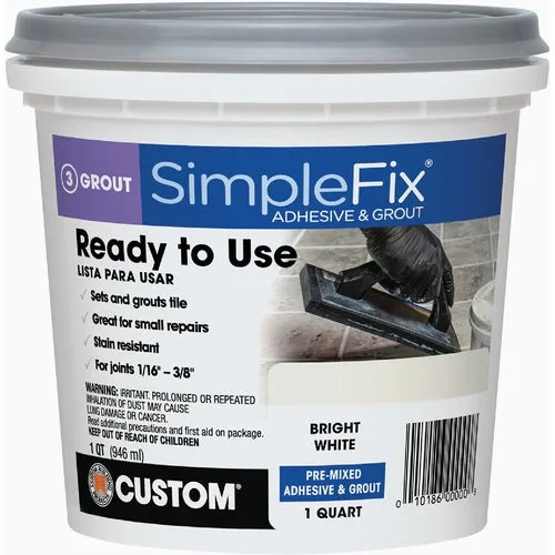 TAGAQT Custom Building Products Simplefix Adhesive & Grout