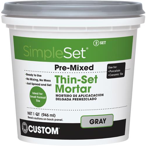 STTSW1-2 Custom Building Products SimpleSet Pre-Mixed Thin-Set Mortar