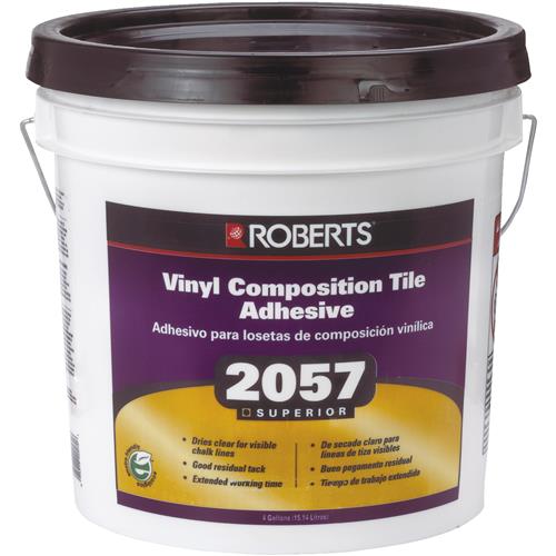 2057-4 Roberts Clear Thin Spread Floor Tile Adhesive