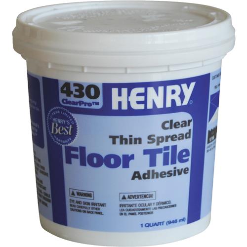 12102 Henry 430 ClearPro Vinyl Floor Adhesive