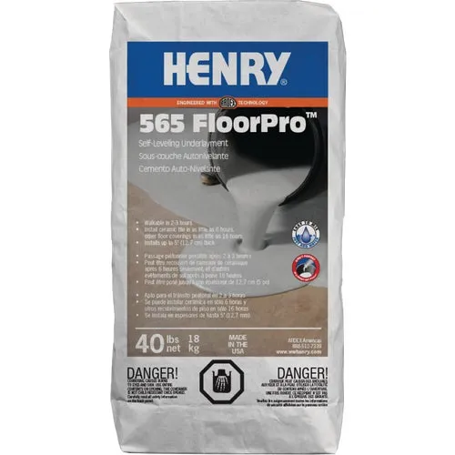 12167 Henry 565 FloorPro Self-Leveling Underlayment