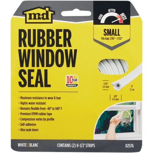 2550 M-D Extreme Temperature Medium Gap Rubber Weatherstrip