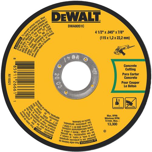 DWA3501 DeWalt Type 1 Cut-Off Wheel