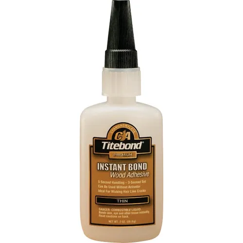 6201 Titebond Instant Bond Thin CA Wood Glue