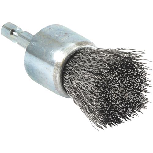 72738 Forney End Drill-Mounted Wire Brush