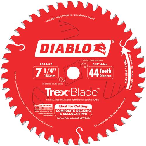 D1284CD Diablo Trex Blade Decking Circular Saw Blade