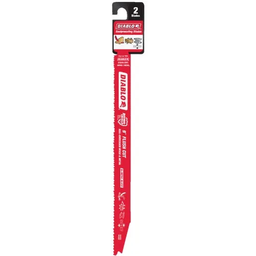 DS0914AFC2 Diablo Wood and Metal Reciprocating Saw Blade