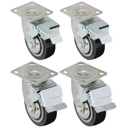CASTER5 Channellock Toolbox Rigid Plate Caster