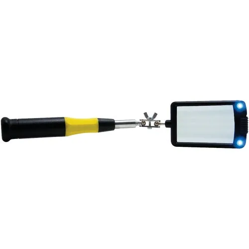 80560 General Tools Lighted Rectangular Inspection Mirror