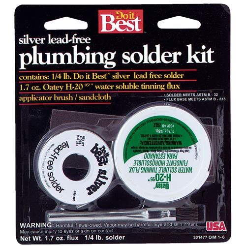 53072 Do it Best H-2095 Flux/Plumbing Solder Kit