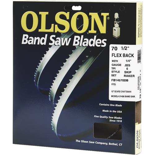 FB14593DB Olson Flex Back Band Saw Blade