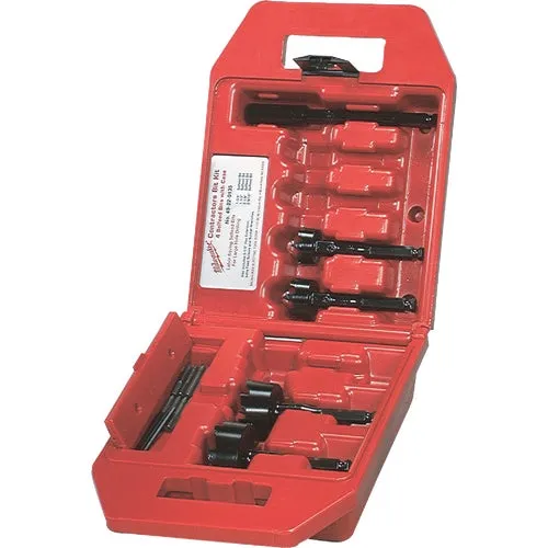 49-22-0135 Milwaukee 4-Piece Contractors Self-Feed Wood Bit Set