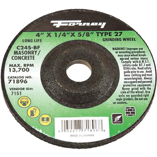 71879 Forney Type 27 Cut-Off Wheel