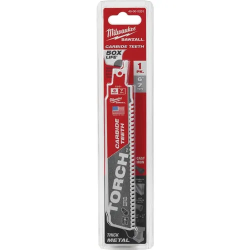 48-00-5201 Milwaukee Sawzall The Torch Reciprocating Saw Blade